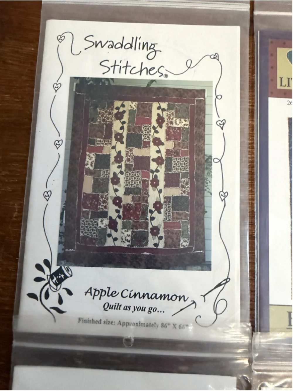 Vintage Quilt Pattern Lot of 9 New Unused The Pine Needle Moda Cozy Quilt OOP